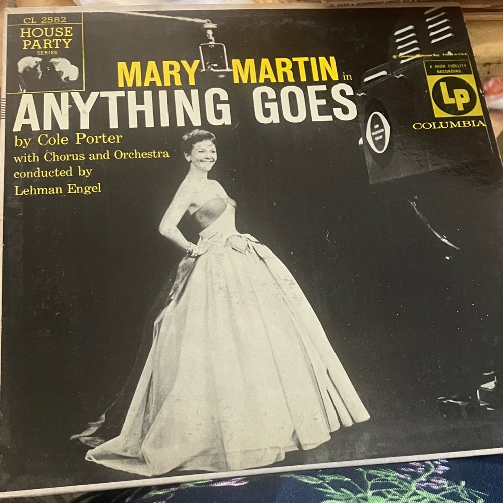 Mary Martin Anything Goes Vinyl